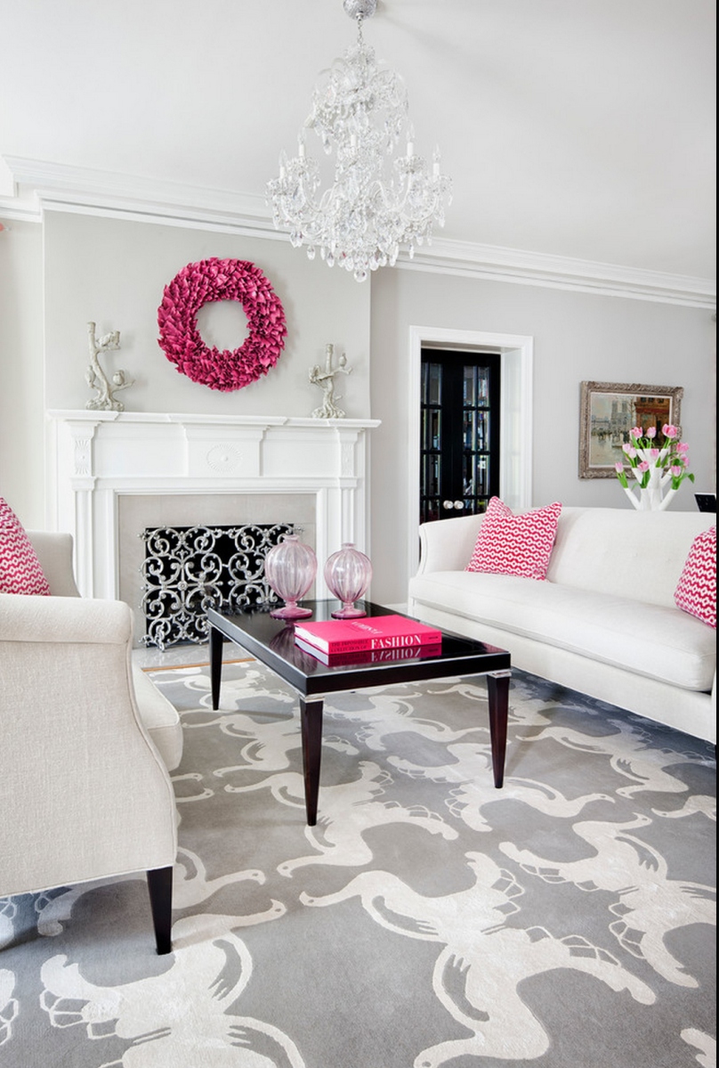 glam decor living room  just decorate!