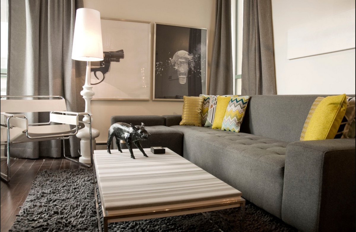 How To Decorate Living Room With Gray Sofa