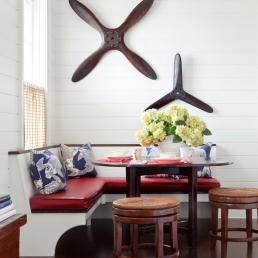 Traditional Coastal design with Nautical elements